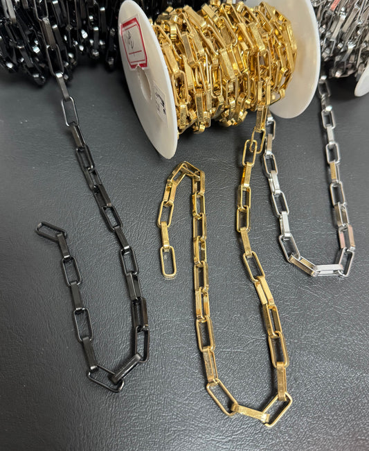 Stainless Steel Rectangle Style Chain