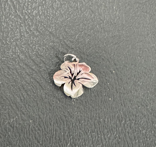 Stainless Steel Flower Charm