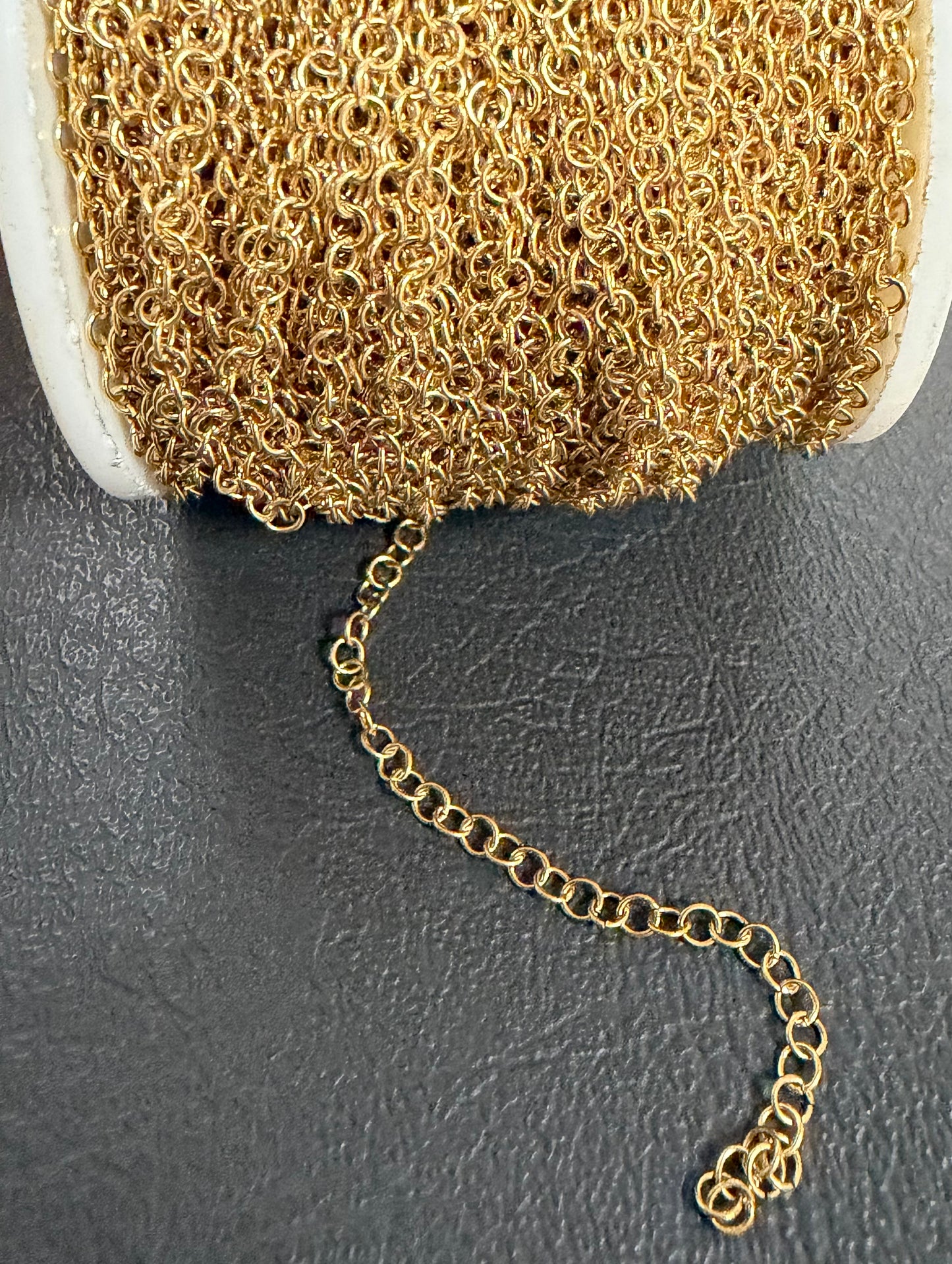 Stainless Steel 3mm Jump Ring Chain