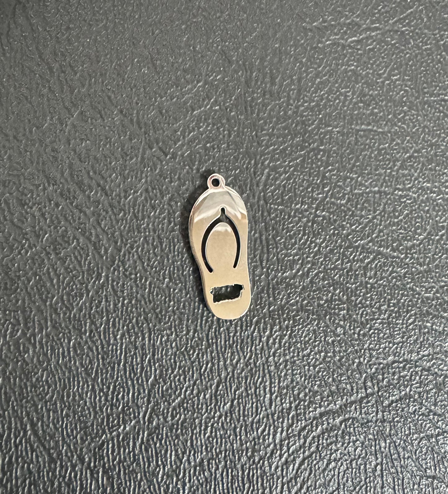 Stainless steel Flip Flop Charm