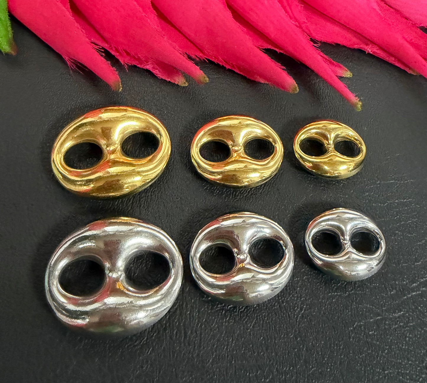 Stainless Steel Connector Coffee Bean
