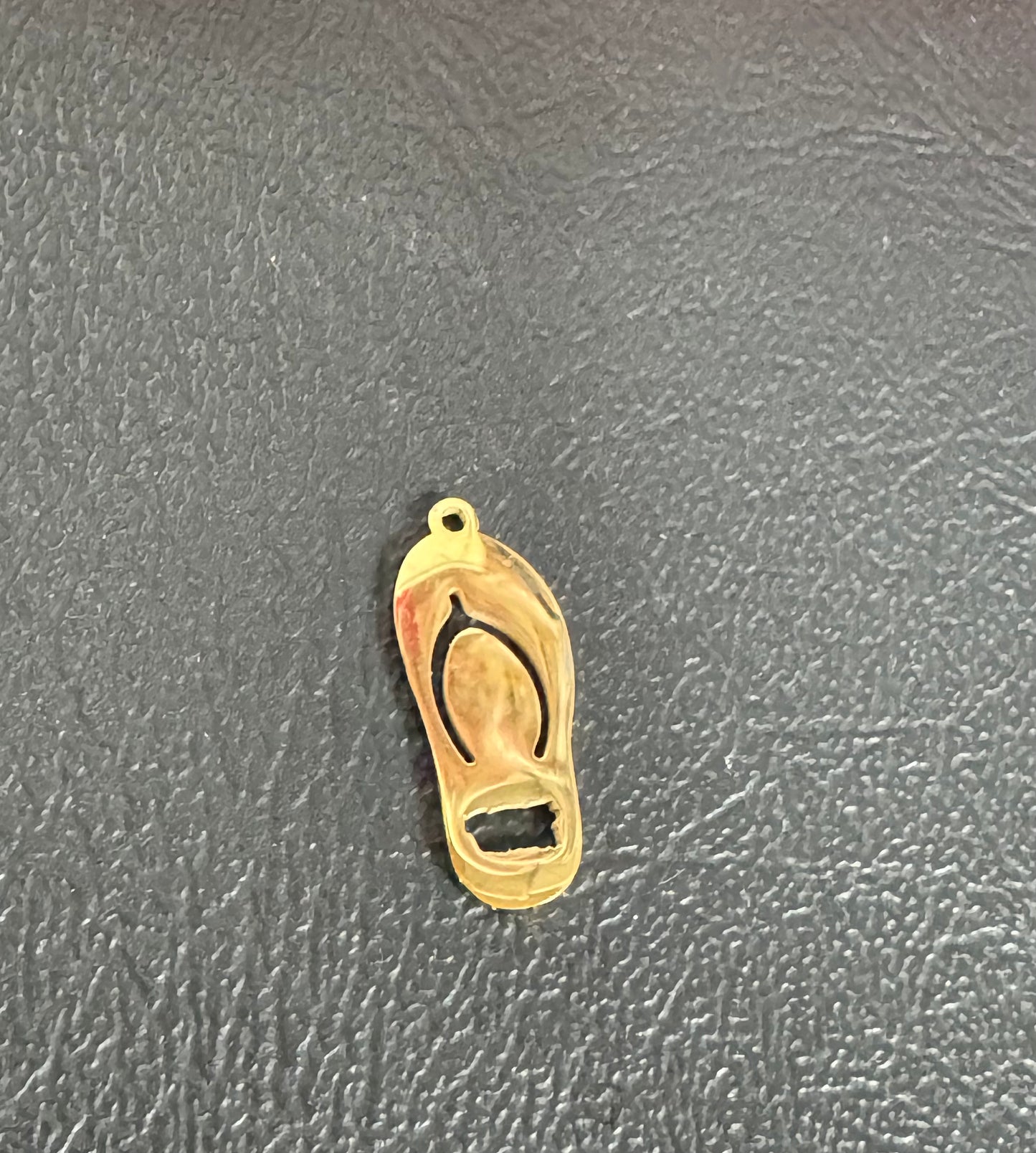 Stainless steel Flip Flop Charm