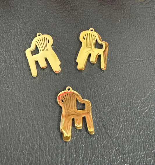 Stainless Steel Chair Charm