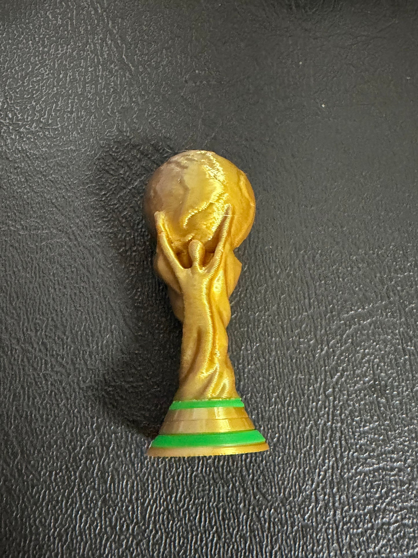 Trophy and Soccer ball