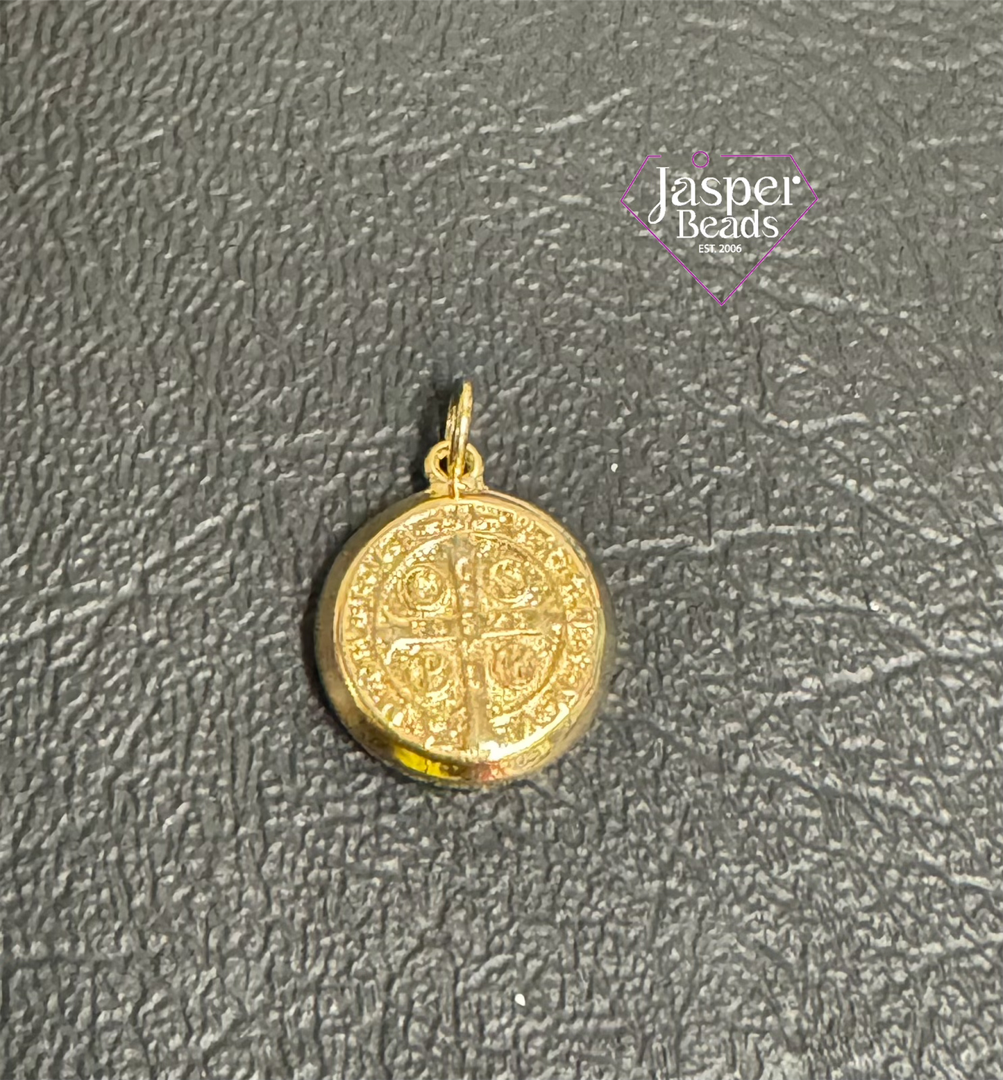 18k Gold and Silver Plated Charm