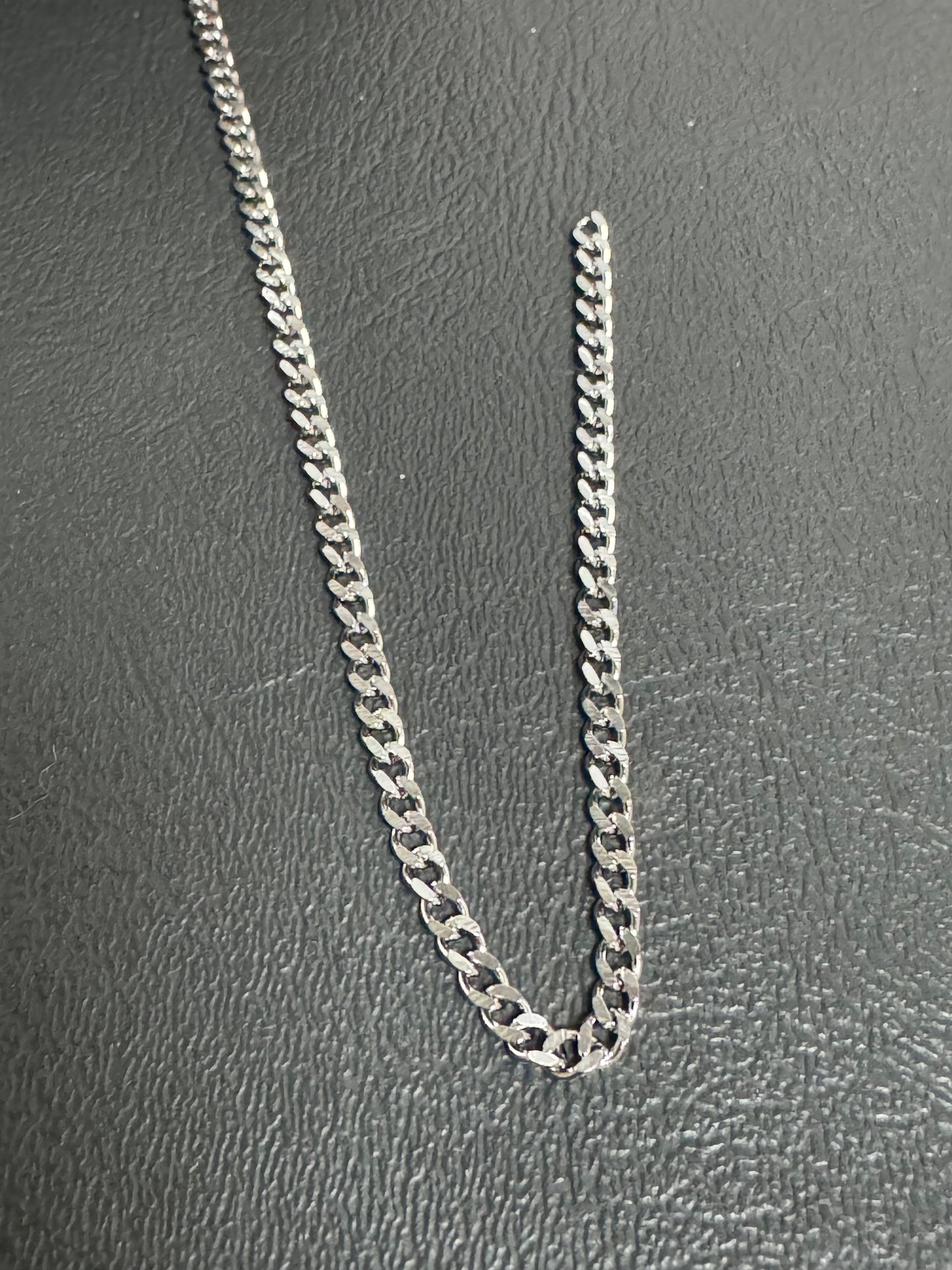 Stainless Steel Cuban Flat Chain