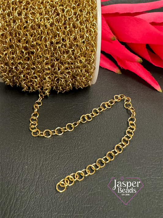Stainless Steel 5mm Jump Ring Chain