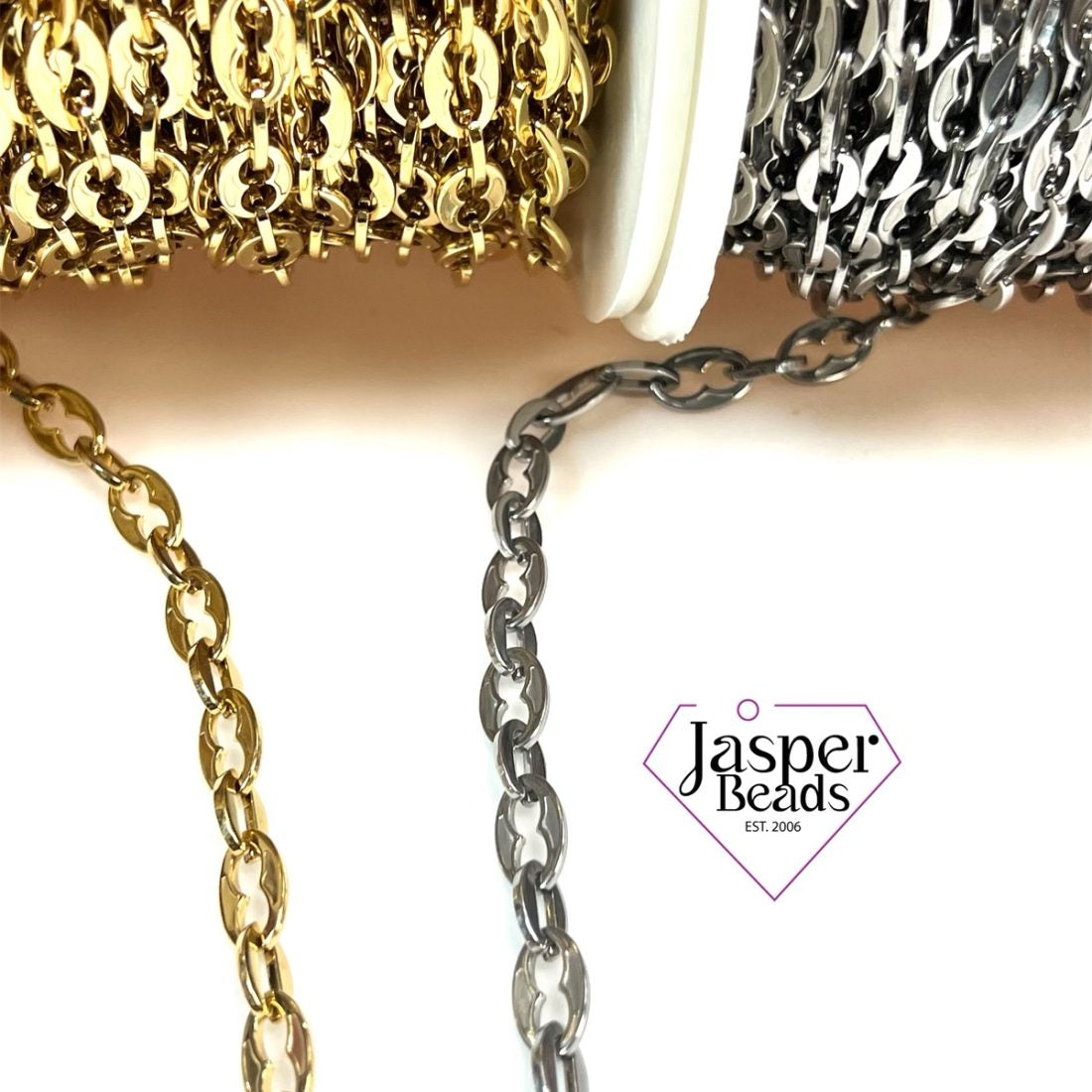 Stainless steel coffee bean chain