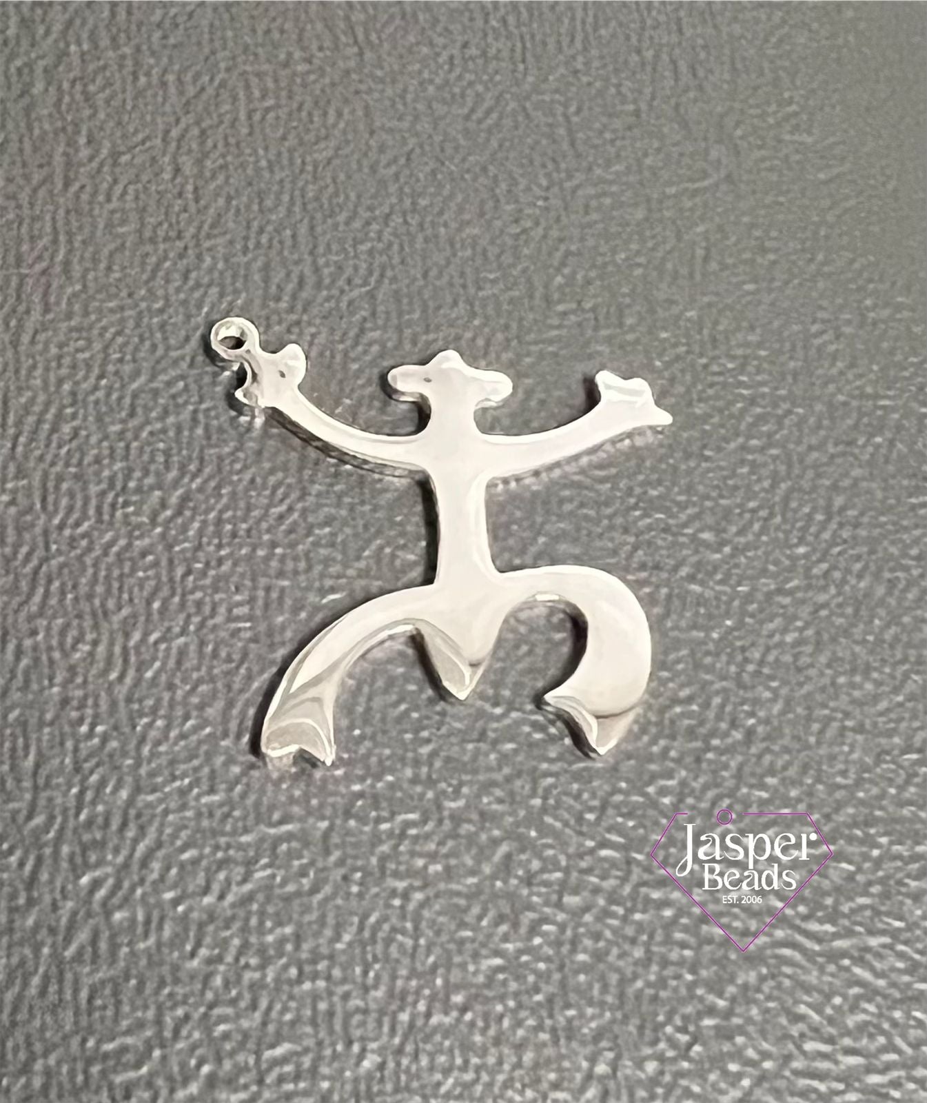 Coquí Stainless Steel Charm