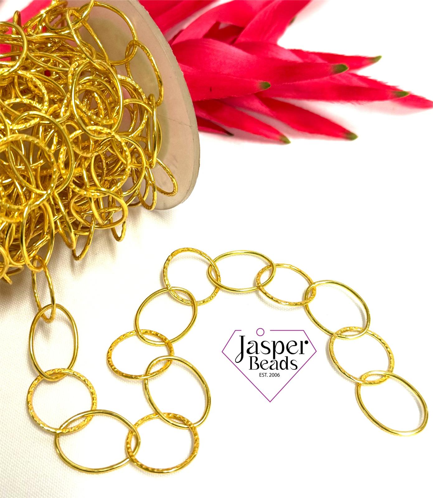 Gold Plated Ring Chain