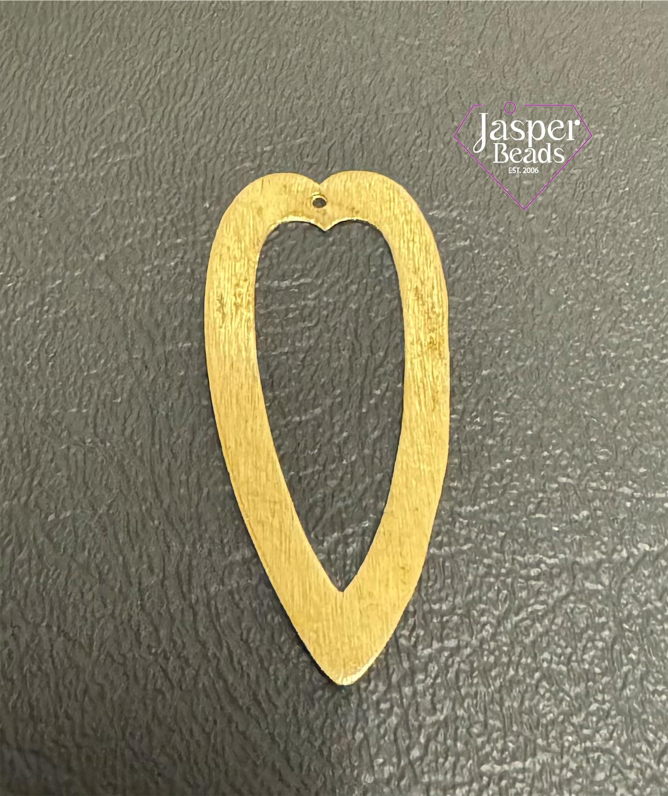 Gold Plated Beautiful Heart Pendant